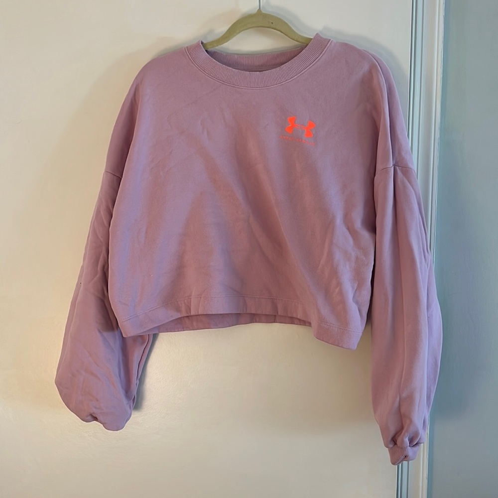 Under Armour cropped crew neck
